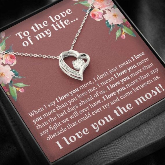 anniversary necklace for her