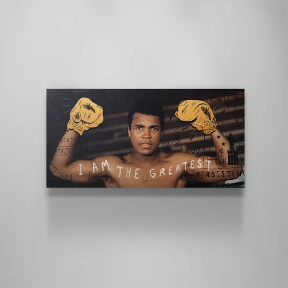 Muhammad Ali - I Am The Greatest Canvas Wall Art Decor