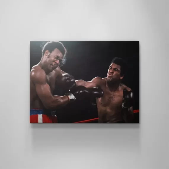 Muhammad Ali - Knockout Canvas Wall Art Decor