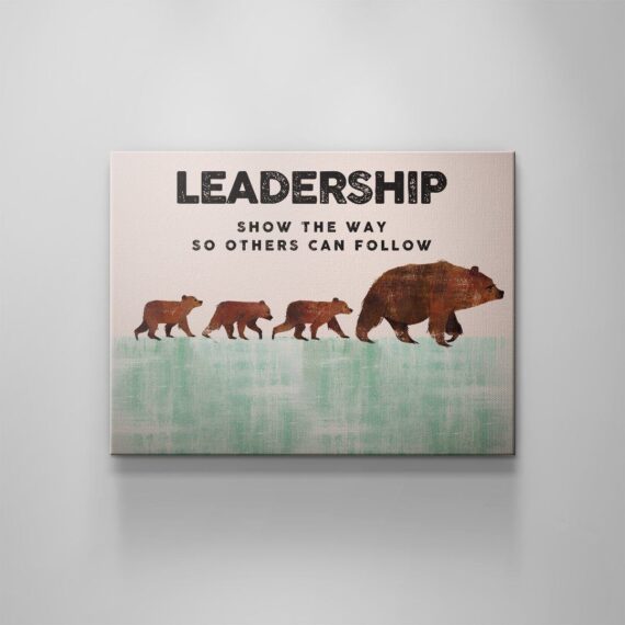 Leadership Canvas Wall Art Decor