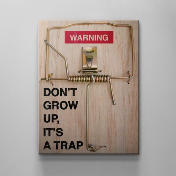 It'S A Trap Canvas Wall Art Decor