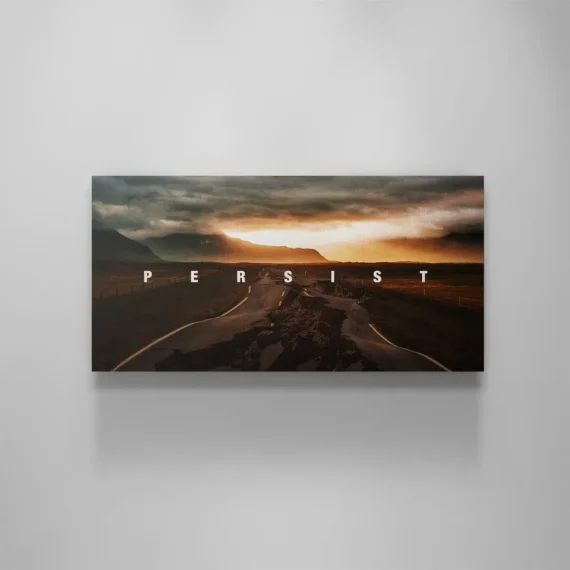 Persist Canvas Wall Art Decor