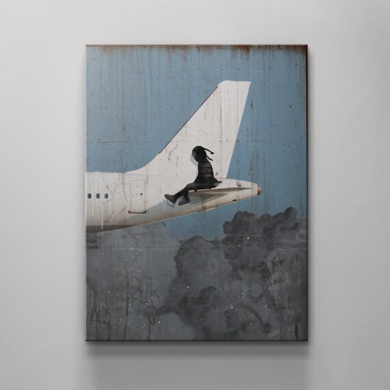 Frequent Flyer Canvas Wall Art Decor