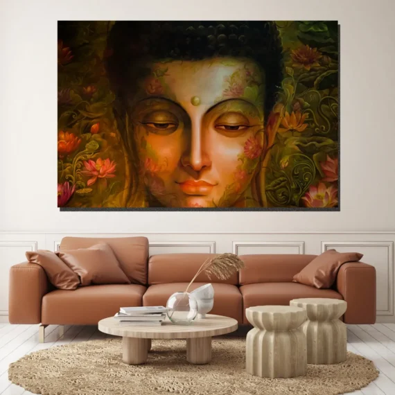 Divine Buddha Wall Art Canvas - Daymira store