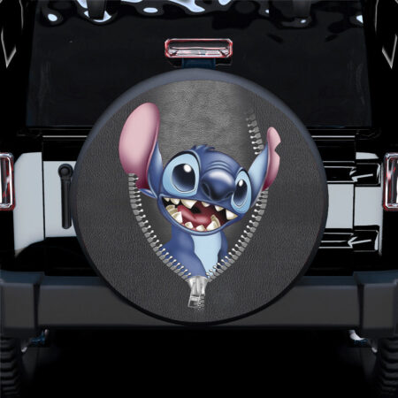 Stitch Ziper Car Spare Tire Gift For Campers - Jeep Tire Covers