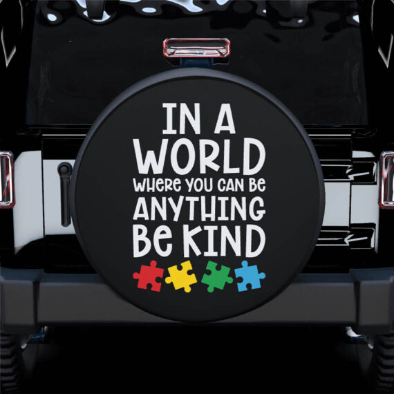 Be Kind Car Spare Tire Gift For Campers - Jeep Tire Covers