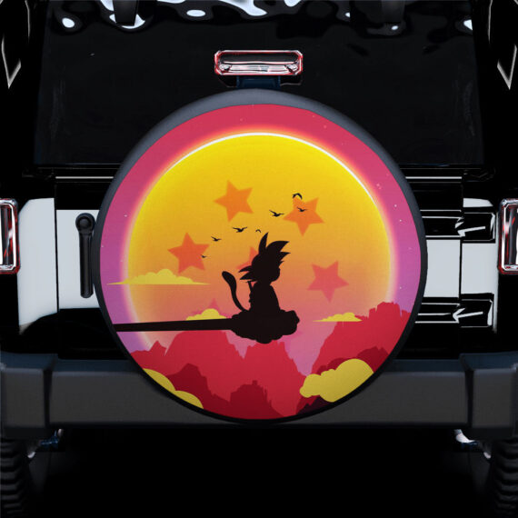 Goku Dragon Ball Spare Tire Covers Gift For Campers - Jeep Tire Covers