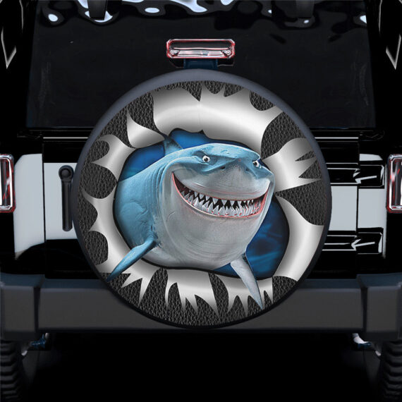 Shark Spare Tire Cover Gift For Campers - Jeep Tire Covers