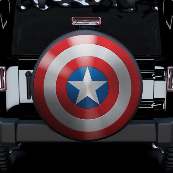 Captain Shield Spare Tire Covers Gift For Campers - Jeep Tire Covers