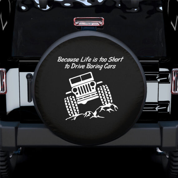 Drive Boring Cars Funny Spare Tire Covers T For Campers Jeep Tire