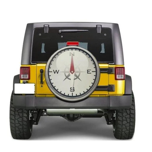 Design Theme Compass Spare Tire Cover Jeep Tire Covers Daymira