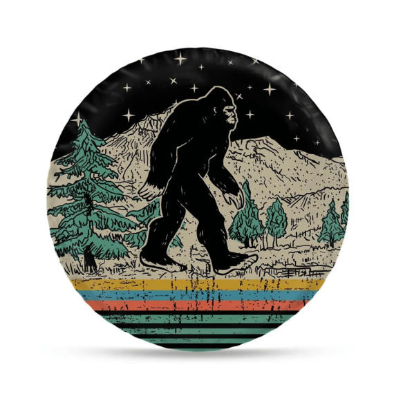 Spare Tire Cover Bigfoot Believe Hide And Seek World Champion Camping Camper - Jeep Tire Covers