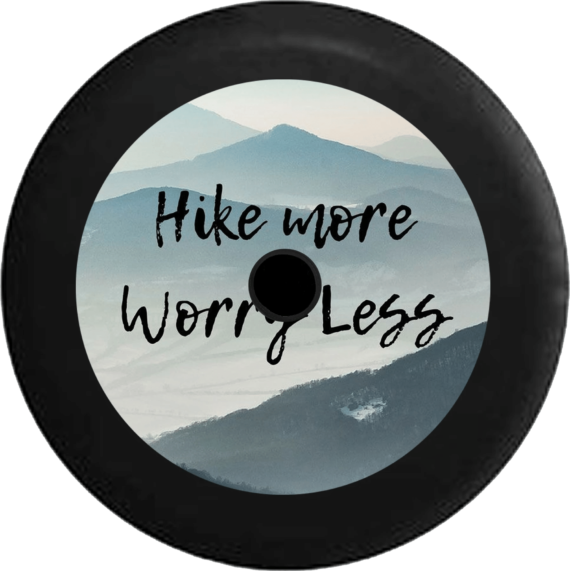 Spare Tire Cover Day Go Where You Feel Most Alive Trees Forest Lake Water Travel - Jeep Tire Covers