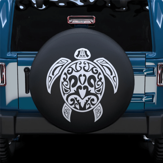 The Beauty Of Native Art Turtle Spare Tire Cover - Jeep Tire Covers