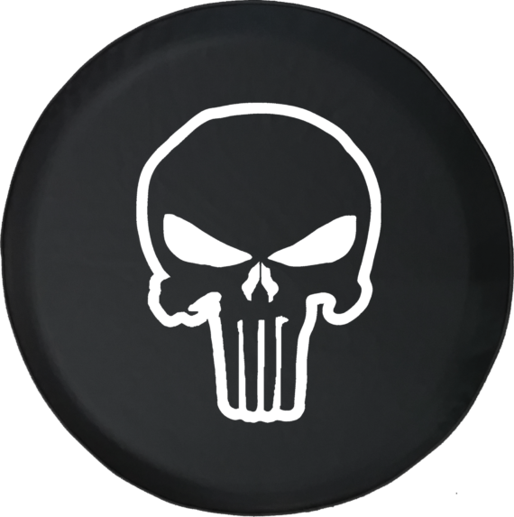 Patriot Skull Shadow Edition Offroad Jeep RV Camper Spare Tire Cover ...