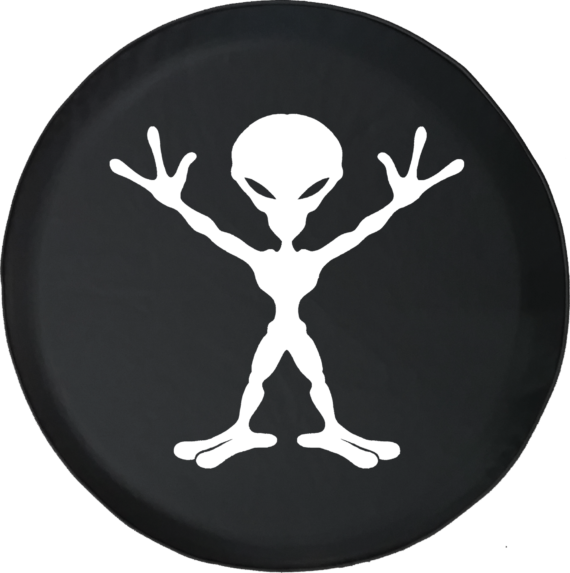 Alien Outer space Offroad Jeep RV Camper Spare Tire Cover T010 - Jeep Tire Covers