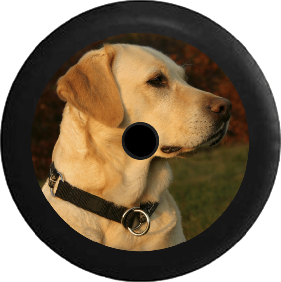 Jeep Wrangler JL Backup Camera Golden Lab Labrador Retriever Family Loyal Hunting Dog Jeep Camper Spare Tire Cover 114 - Jeep Tire Covers