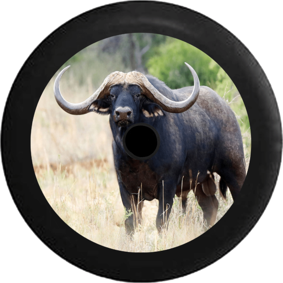 Jeep Wrangler JL Backup Camera Texas Longhorn Bull Ox Horns Jeep Camper Spare Tire Cover 127 - Jeep Tire Covers