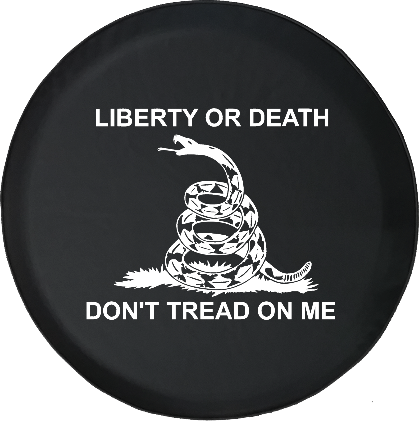 Liberty or Death Don’t Tread on Me Snake Offroad Jeep RV Camper Spare ...