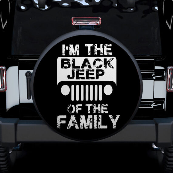 I Am The Black Jeep Car Spare Tire Covers Gift For Campers - Jeep Tire Covers