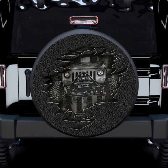 Jeep Inside Jeep Car Spare Tire Covers Gift For Campers - Jeep Tire Covers