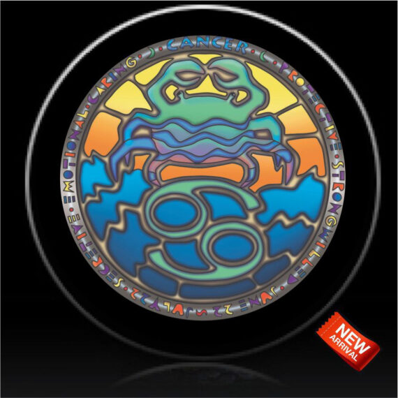 Cancer Zodiac Sign Spare Tire Cover Kathleen Kemmerling - Jeep Tire Covers