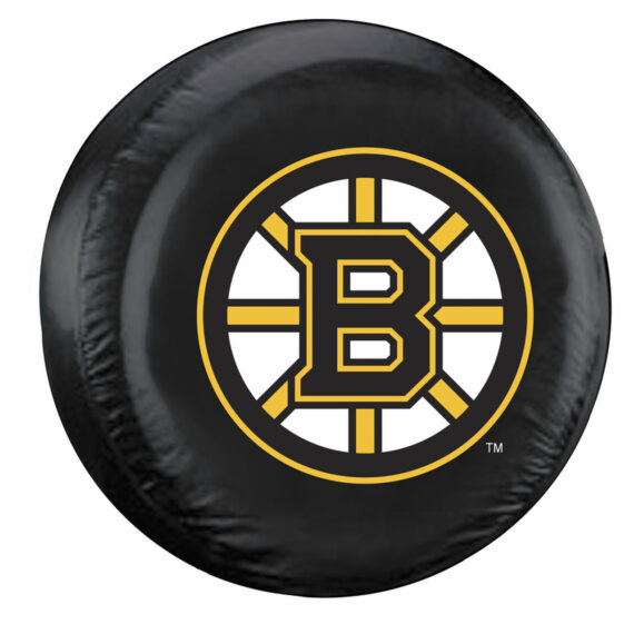 Boston Bruins Spare Tire Cover - Jeep Tire Covers