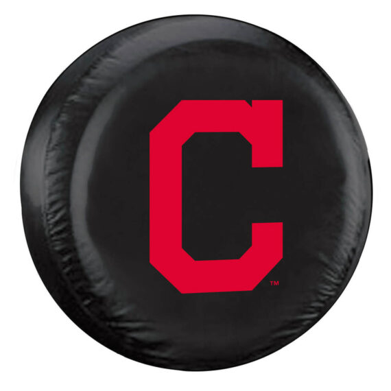 Cleveland Indians Spare Tire Cover C Logo - Jeep Tire Covers