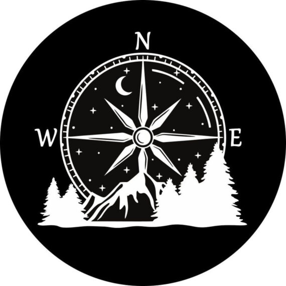 Mountain Compass Spare Tire Cover - Jeep Tire Covers