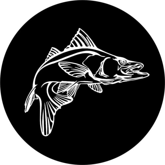 Snook Fish Spare Tire Cover - Jeep Tire Covers