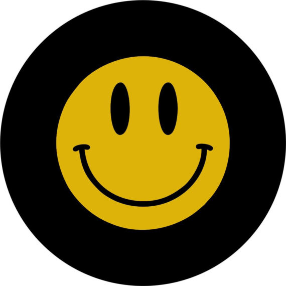 Smiley Face Spare Tire Cover