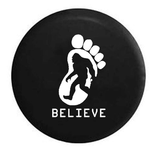 Bigfoot Spare Tire Cover Spare Tire Cover for Jeep, Camper, SUV With or Without Backup Camera Hole