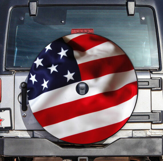 Tire Cover "American Flag" Jeep - Jeep Tire Covers