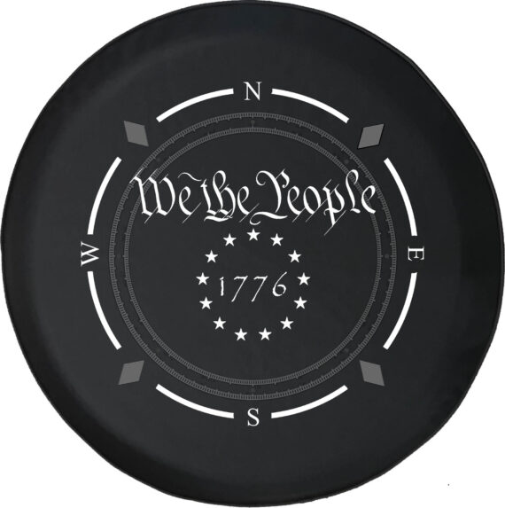 Spare Tire Cover Compass We The People 1776 Us Constitution Freedom Rightswheel Covers