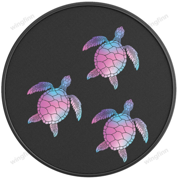 Family Of Ocean Sea Turtles Jeep Tire Cover Spare Tire Cover - Jeep Tire Covers