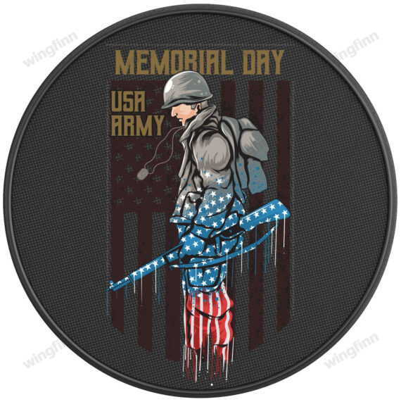 Us Army Memorial Day Spare Tire Cover Spare Tire Cover - Jeep Tire Covers