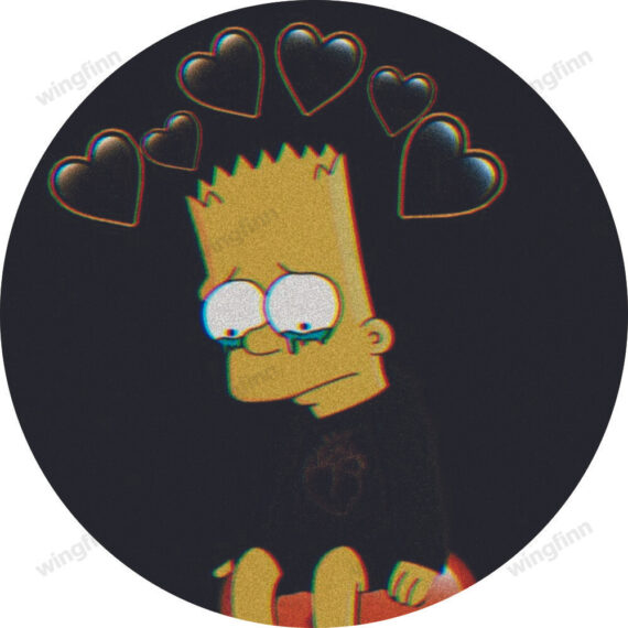 Bart, Bad, Bart Sad, Bart Simpson, Heart, Love, Sad, Simpson, Simpson Sad, Simpsons