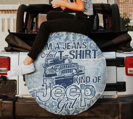 JP Jeans And T-Shirt Spare Tire Cover