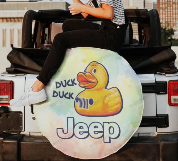 Duck Duck Jeep Spare Tire Cover