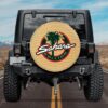 Retro Sahara Edition Tire Cover Tan Theme Spare Tire Cover - Jeep Tire Covers