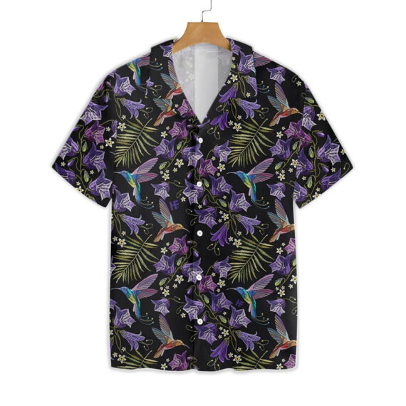 Hummingbird Tropical Hawaiian Shirt