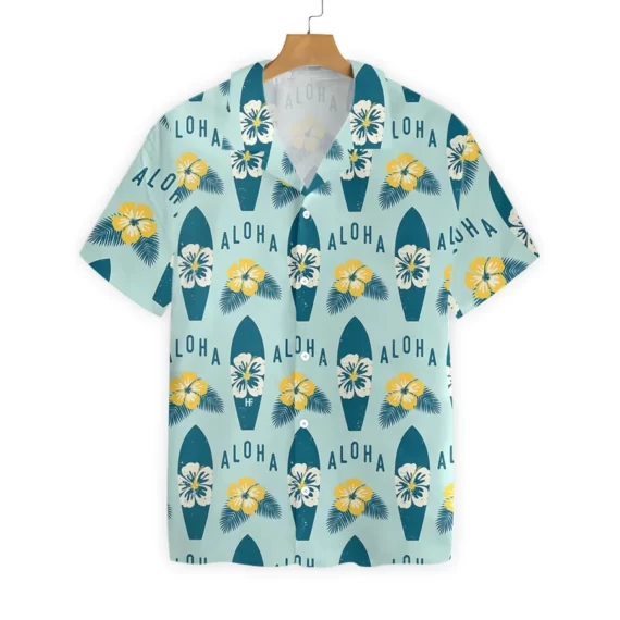 Surfboards Aloha 2 Hawaiian Shirt