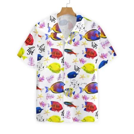 Colorful Fish Hawaiian Shirt