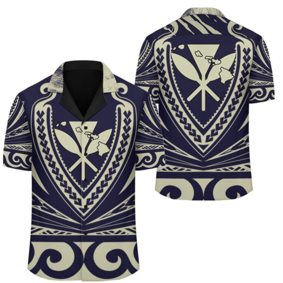 Polynesia Kanaka Map Hawaiian Shirt - FM Style