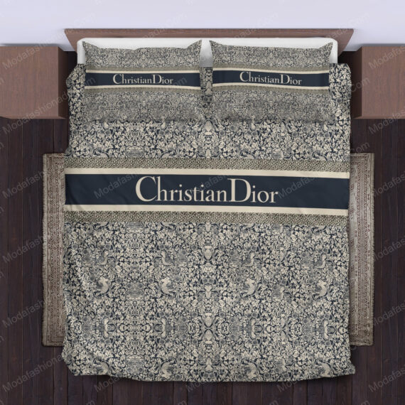 Christian Dior Bed Sheets Spread Comforter Duvet Cover Bedding Setss