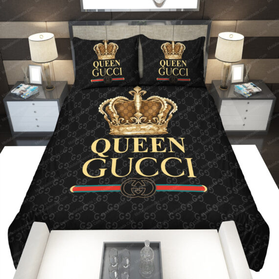 Gucci Fashion Brands Bed Sheets Spread Comforter Duvet Cover Bedding Sets