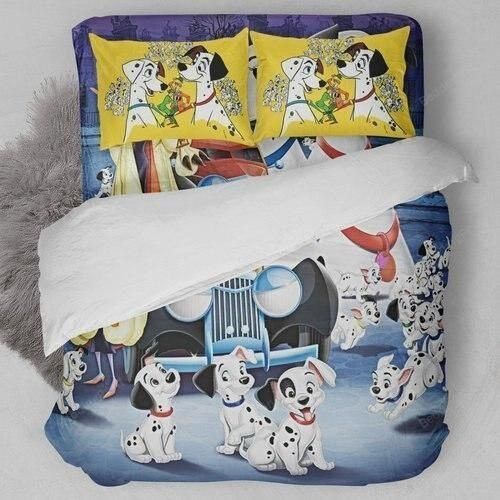 101 Dalmatians Bedding Set Duvet Cover & Pillow Cases