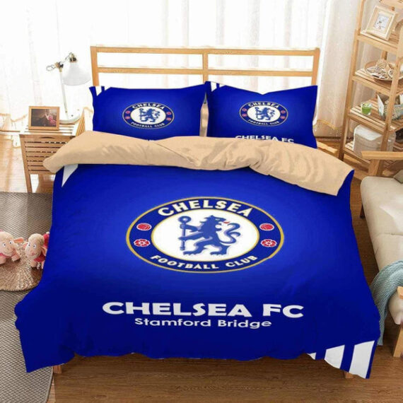 3d Chelsea Fc Duvet Cover Bedding Set