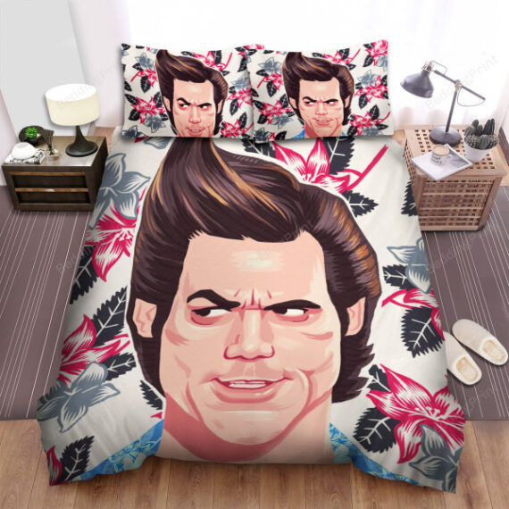 Ace Ventura: When Nature Calls 1995 Movie Drawing Bed Sheets Duvet Cover Bedding Sets