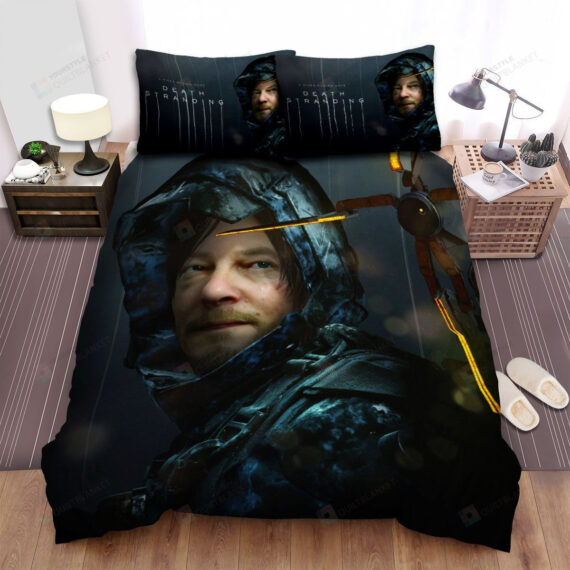 Death Stranding Sam Bridges Original Game Poster Bed Sheets Spread Duvet Cover Bedding Sets